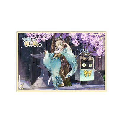Genshin Impact Meow Express Series Kirara acrylic art board print