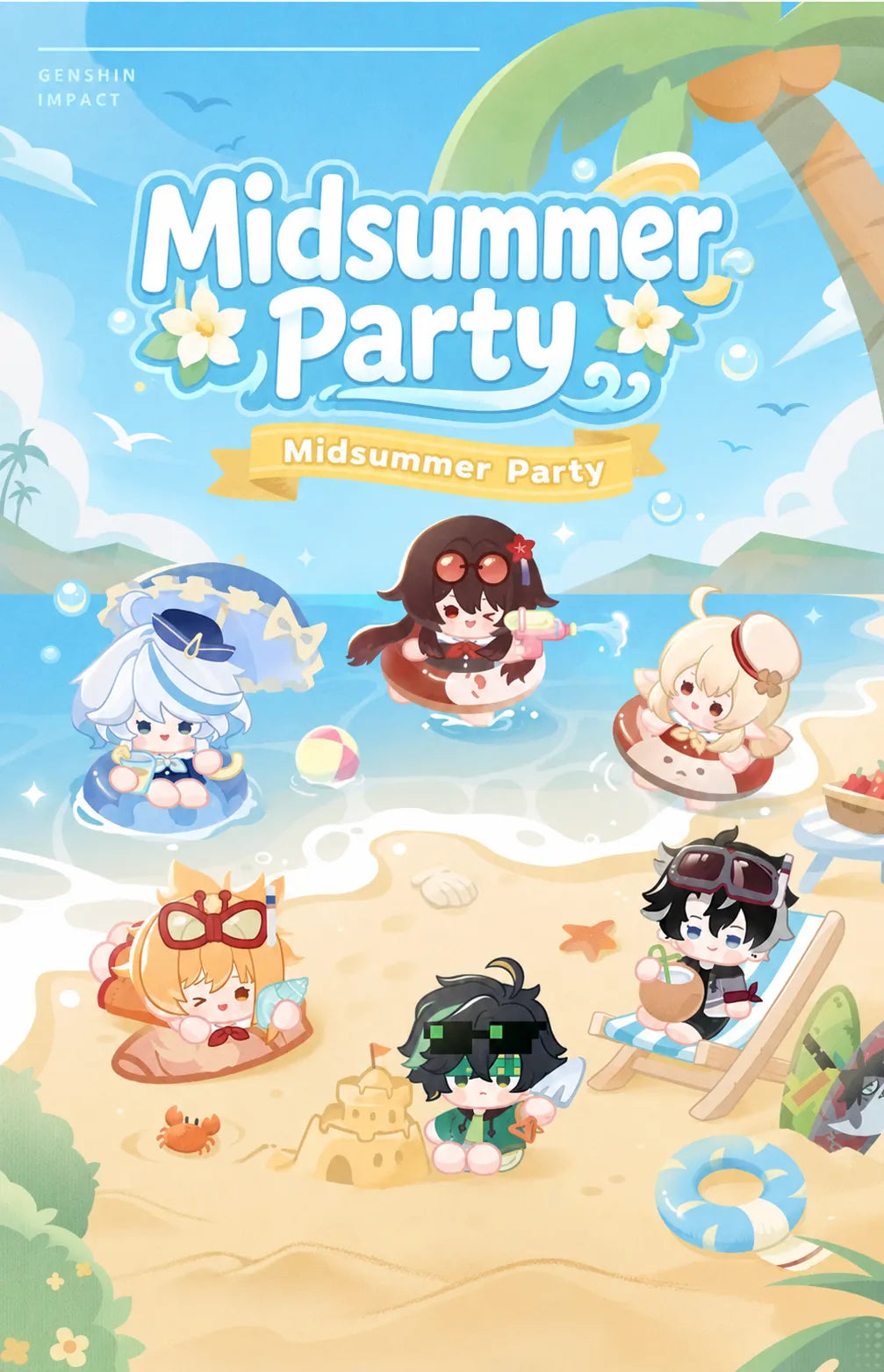 Midsummer Party EVA clogs and character shoe charm set product details