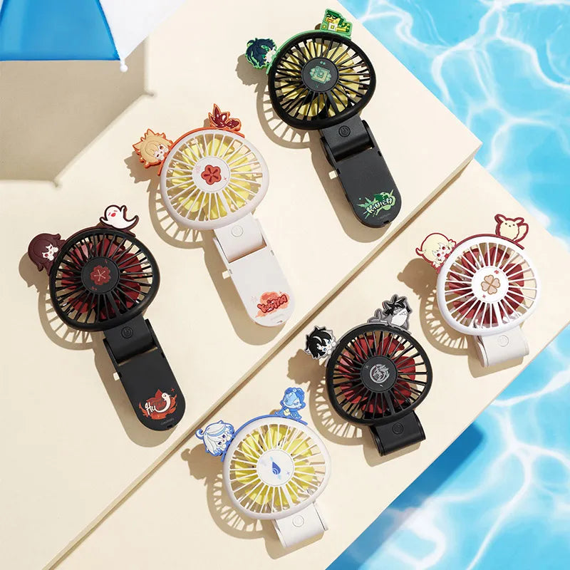 Genshin Impact Midsummer Party Series portable handheld fans