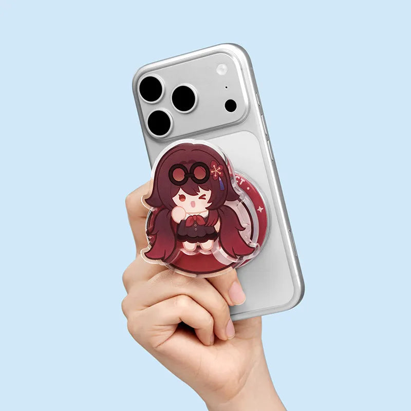 Genshin Impact character magnetic phone stands from the Midsummer Party Series