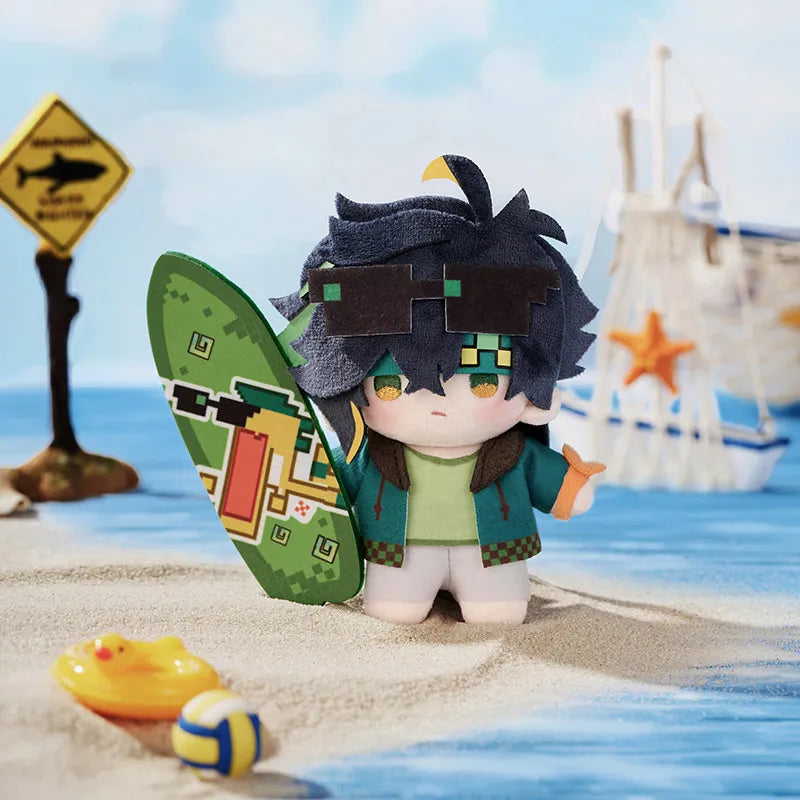 Midsummer Party plush doll collection with swimming rings and surfboards