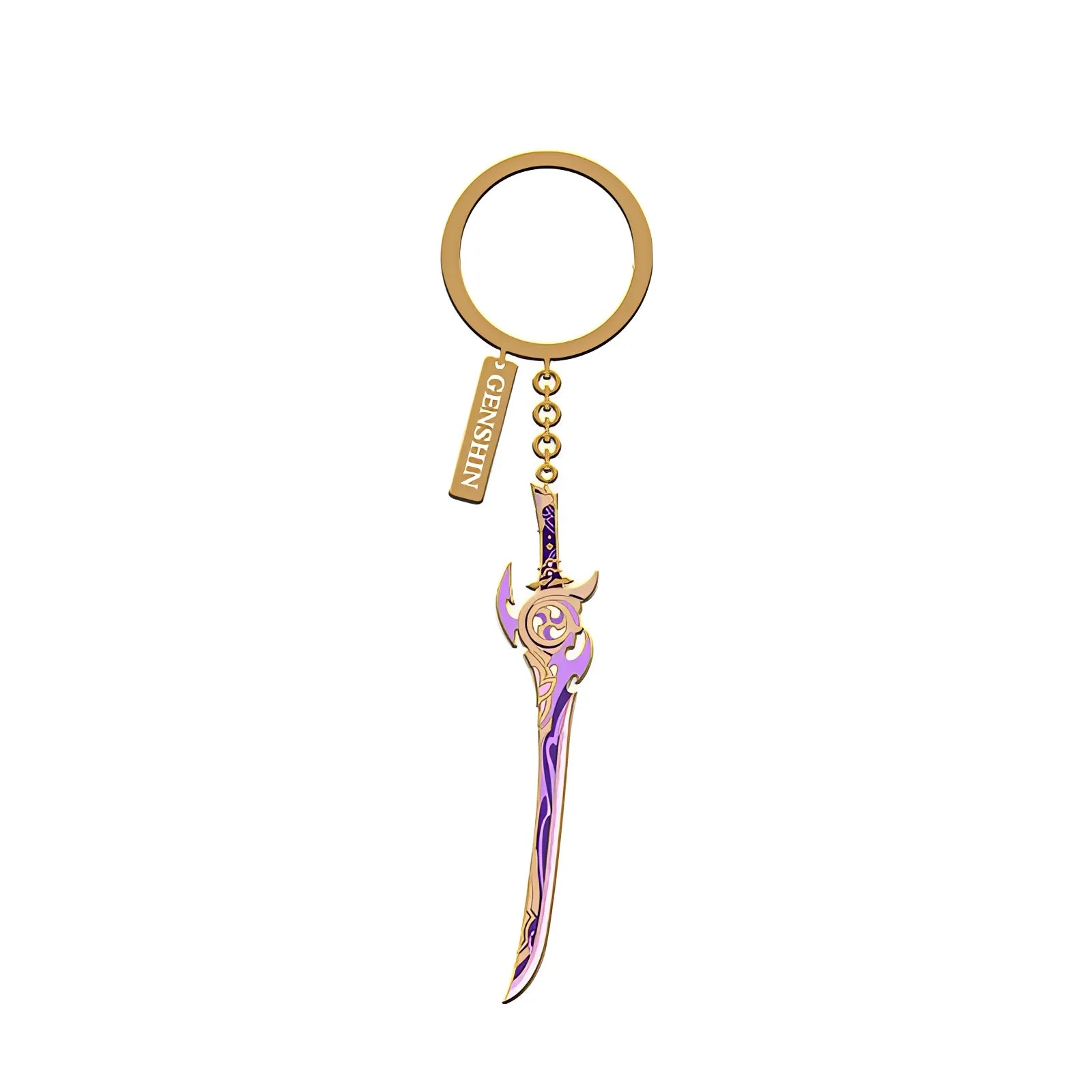 Genshin Impact Mistsplitter Reforged weapon metal charm Divine Casting series