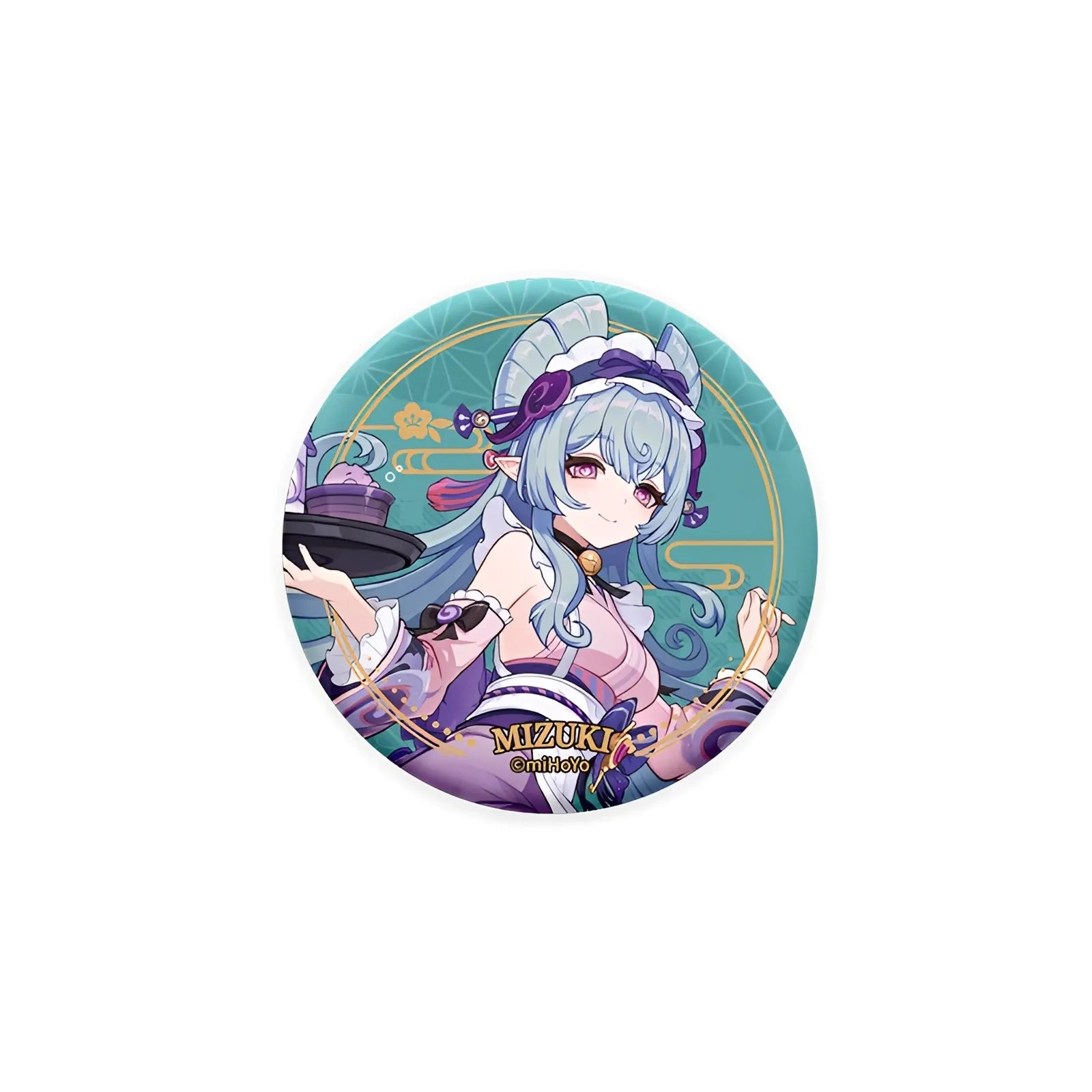 Genshin Impact Mizuki Inazuma character badge collectible anime pin