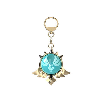 Genshin Impact Mondstadt Anemo vision keychain wind element accessory