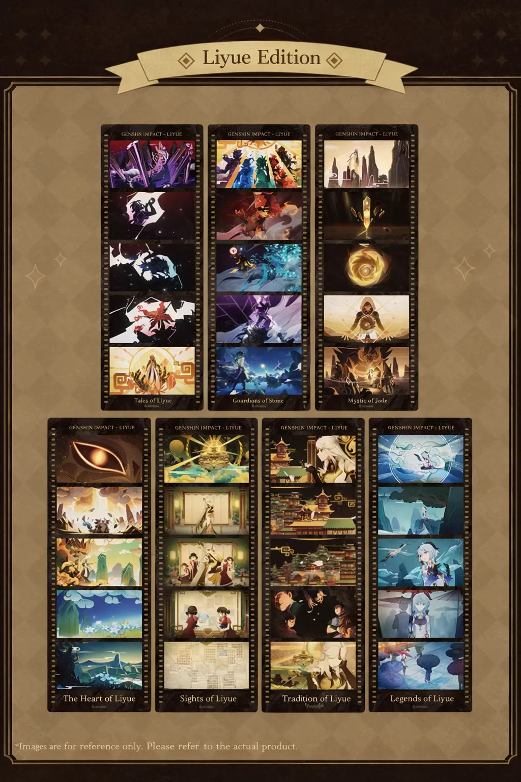 Genshin Impact Mondstadt bookmark scenes wind city and freedom themed visuals