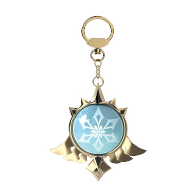 Genshin Impact Mondstadt Cryo vision keychain ice element accessory
