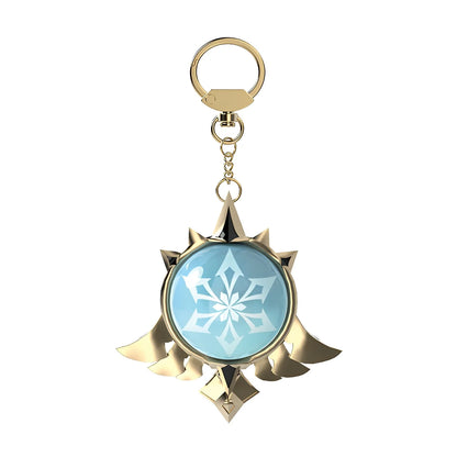 Genshin Impact Mondstadt Cryo vision keychain ice element accessory