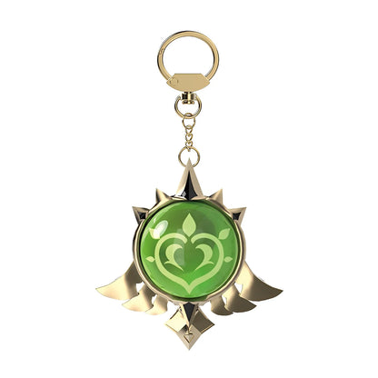 Genshin Impact Mondstadt Dendro vision keychain nature element accessory