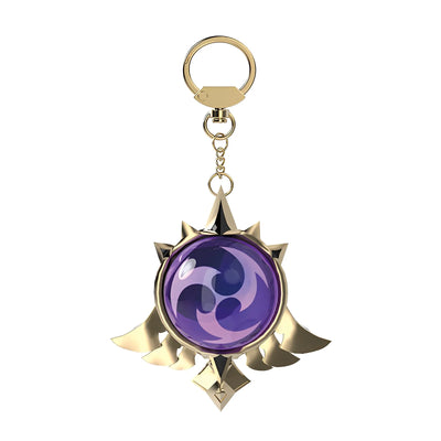 Genshin Impact Mondstadt Electro vision keychain lightning element accessory