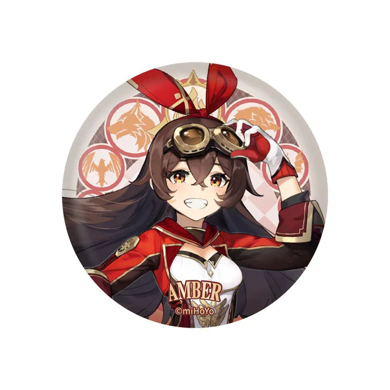 Genshin Impact Mondstadt Series Amber character badge