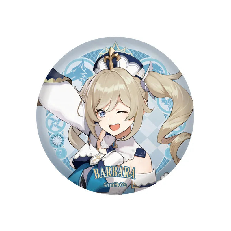 Genshin Impact Mondstadt Series Barbara character badge