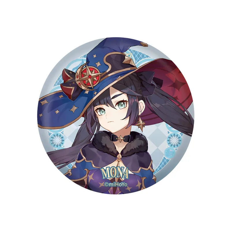 Genshin Impact Mondstadt Series Mona character badge