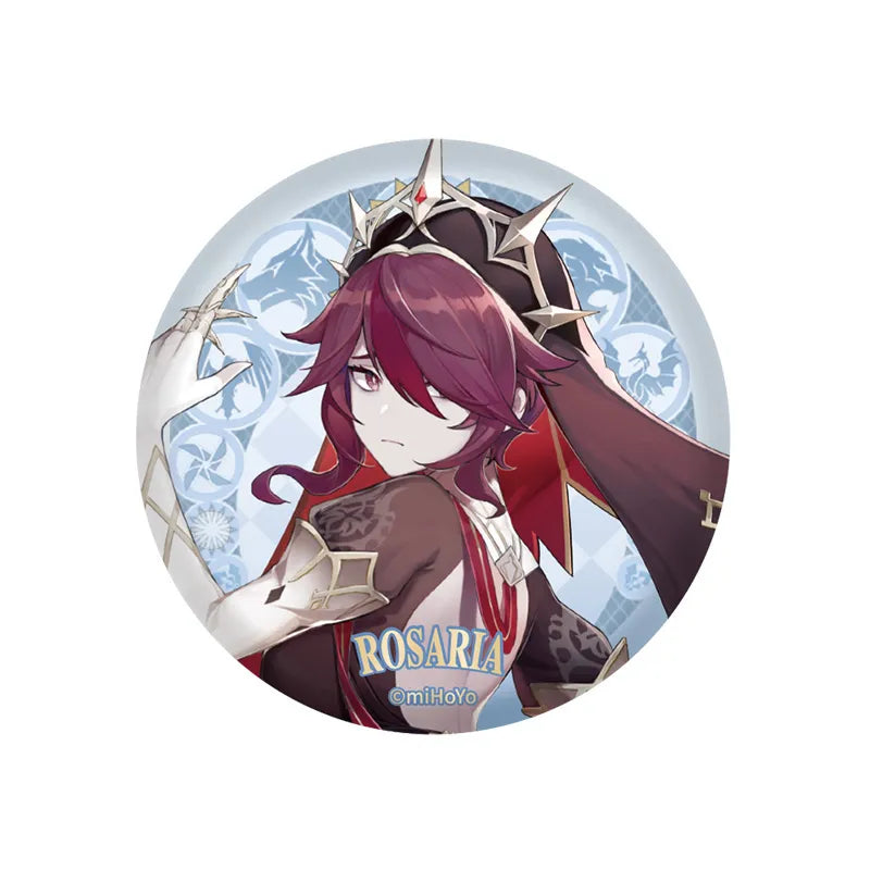 Genshin Impact Mondstadt Series Rosaria character badge