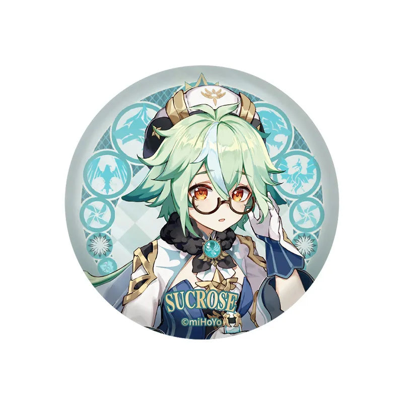 Genshin Impact Mondstadt Series Sucrose character badge