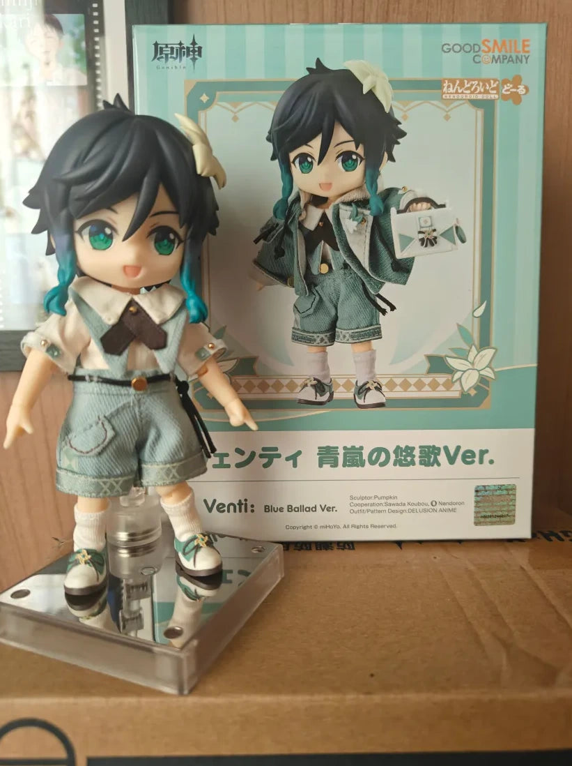 Genshin Impact Mondstadt Series Venti Figure & Outfit Set
