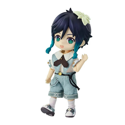 Genshin Impact Venti Nendoroid Doll figure and Outfit Set on white background