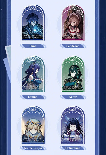 Genshin Impact Moonlit Ballad of The Night Series Acrylic Stand Character Display
