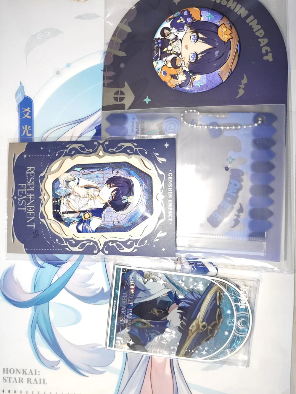 Genshin Impact Moonlit Ballad of The Night Series Thick Acrylic Stand