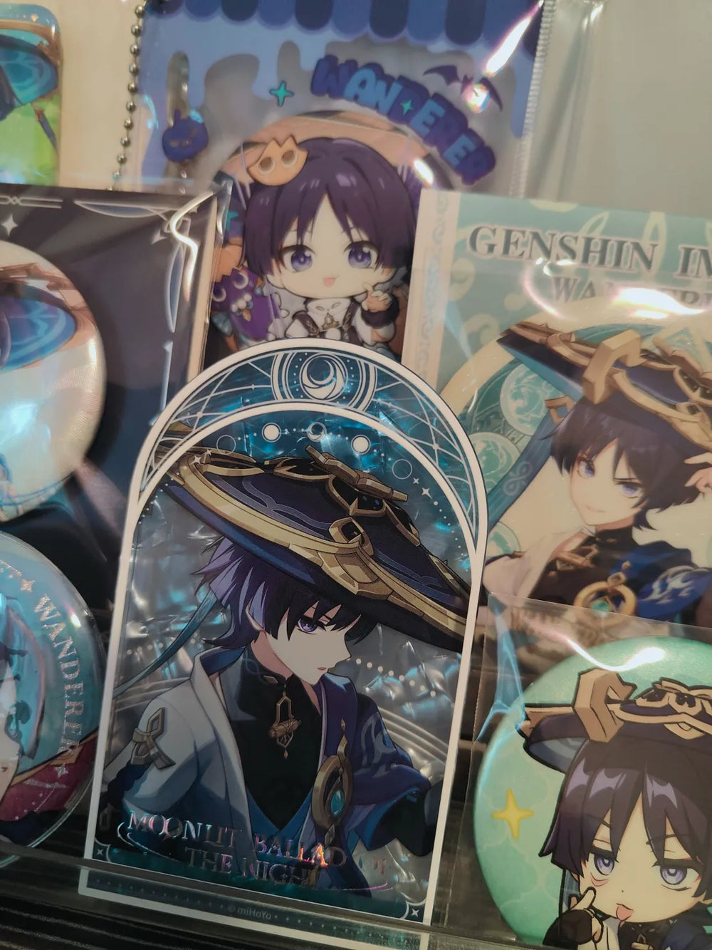 Genshin Impact Moonlit Ballad of The Night Series Thick Acrylic Stand