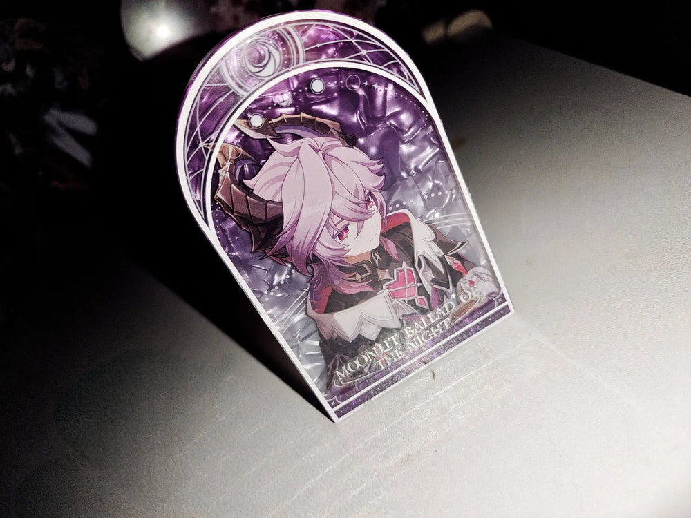 Genshin Impact Moonlit Ballad of The Night Series Thick Acrylic Stand