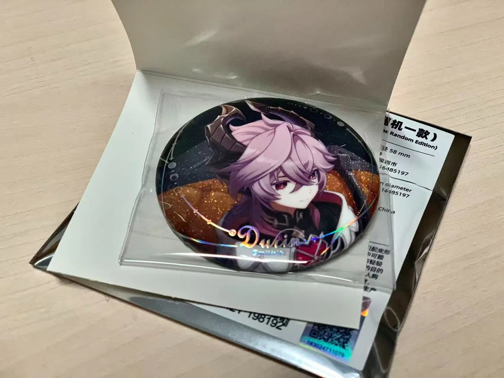 Genshin Impact Mondballade der Nacht Anstecknadel Blind Box