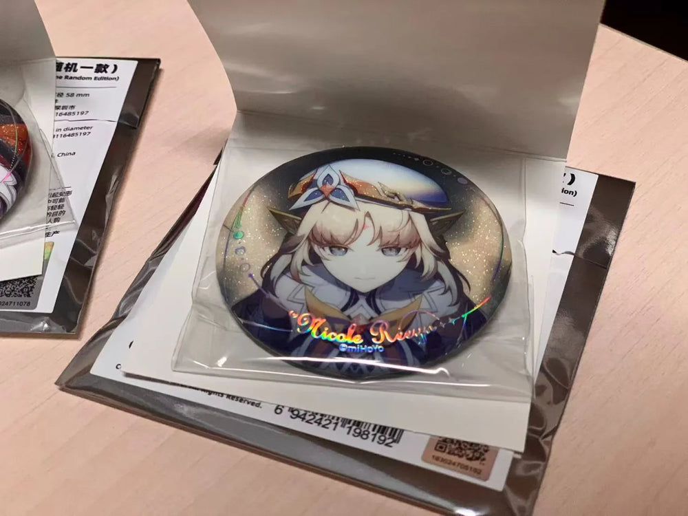 Genshin Impact Mondballade der Nacht Anstecknadel Blind Box