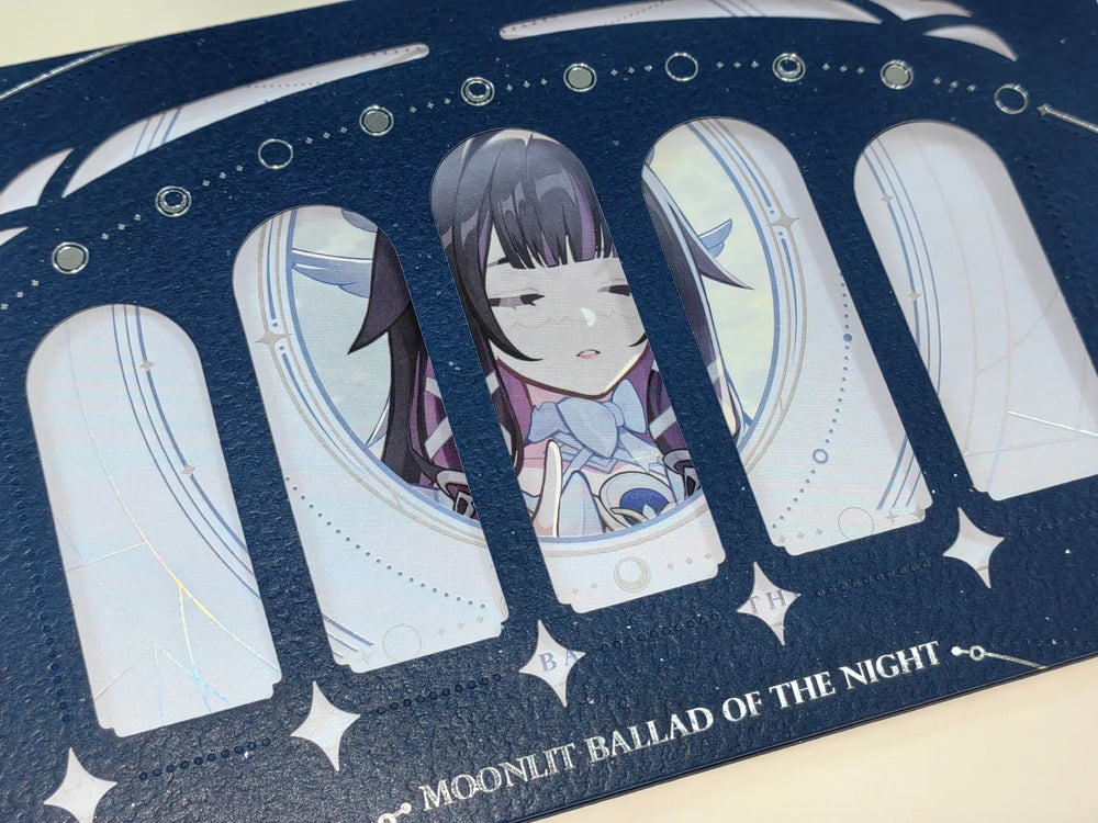 Genshin Impact Moonlit Ballad of The Night Series Collectible Card Blind Box