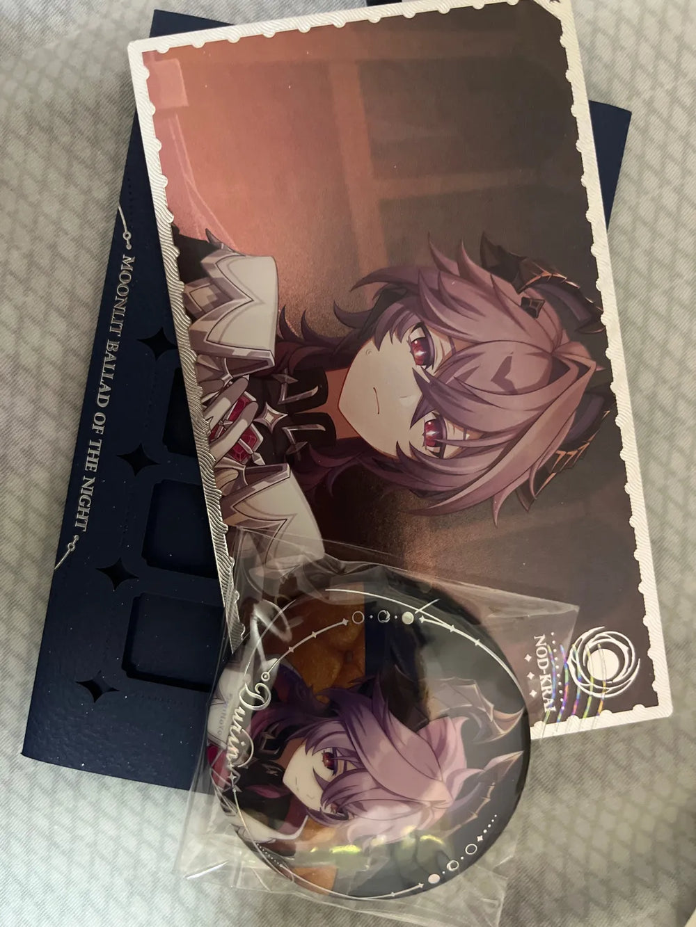 Genshin Impact Moonlit Ballad of The Night Series Collectible Card Blind Box