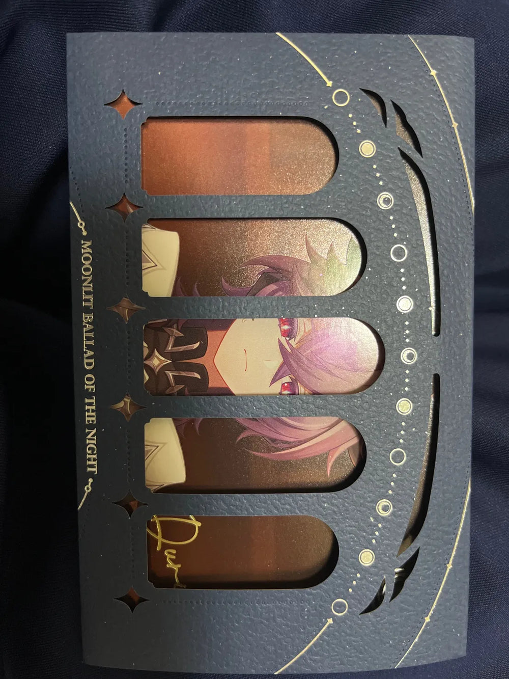 Genshin Impact Moonlit Ballad of The Night Series Collectible Card Blind Box