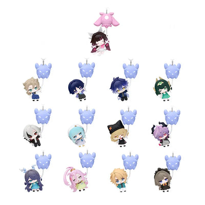 Genshin Impact Moonlit Wanderings Series Chibi Charm Blind Box full collection