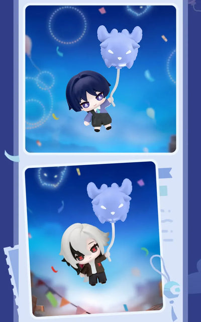 Genshin Impact Moonlit Wanderings character charms with balloon details