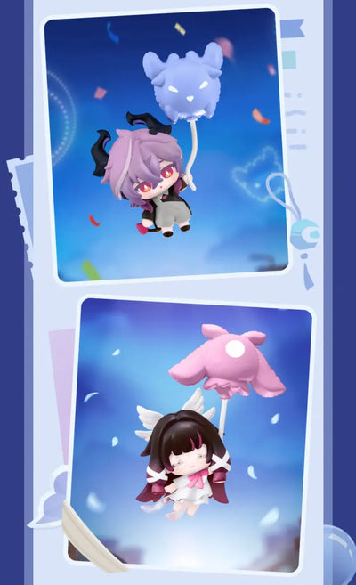 Genshin Impact Moonlit Wanderings hanging chibi charm product display