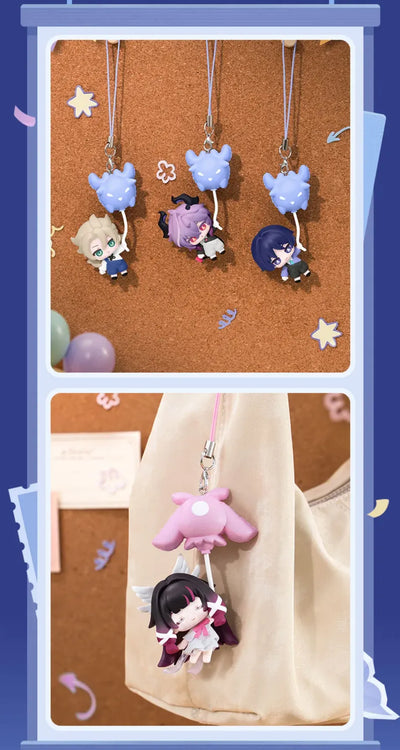 Genshin Impact Moonlit Wanderings Series chibi charm detail display