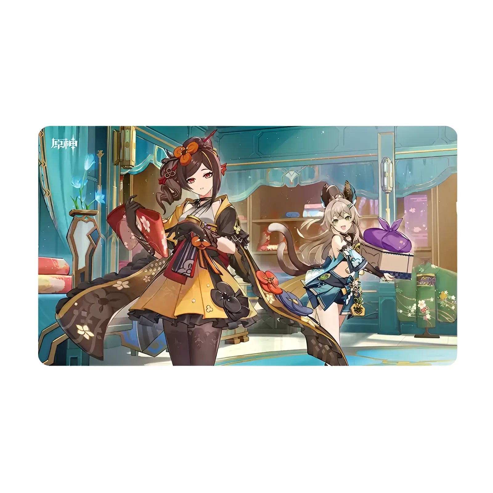 Genshin Impact Omnipresence Over Mortals Inazuma event artwork mouse pad large anime desk mat