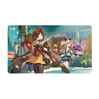 Genshin Impact Omnipresence Over Mortals Inazuma event artwork mouse pad large anime desk mat