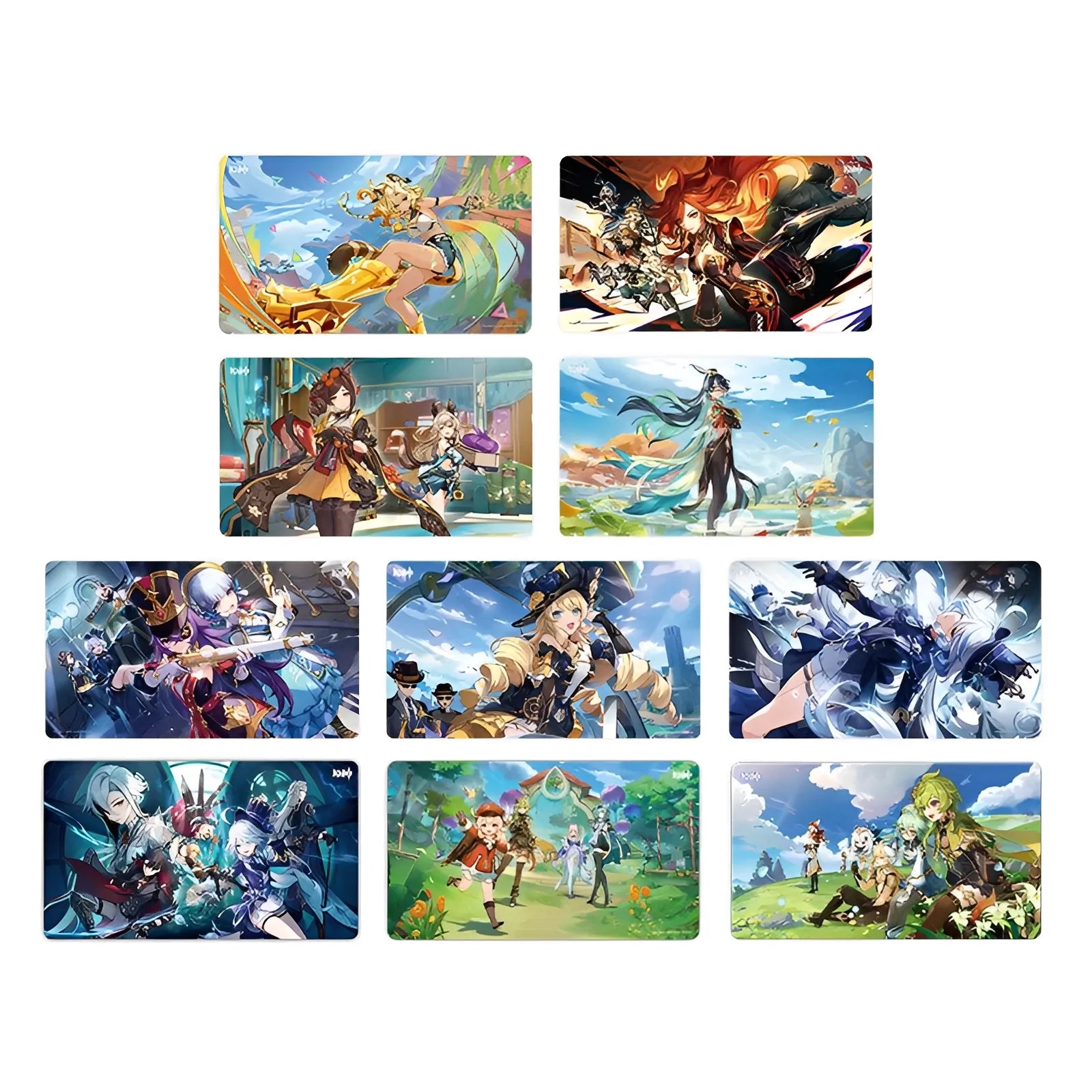 Genshin Impact Roses and Muskets alternate artwork anime gaming mouse pad