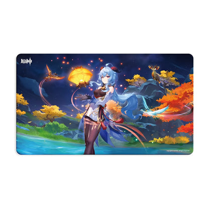 Genshin Impact Summer Paradise event themed anime desk gaming mouse pad