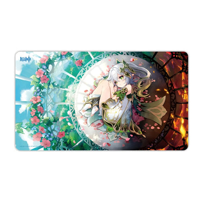 Genshin Impact Windblume Breath themed anime gaming mouse pad desk mat