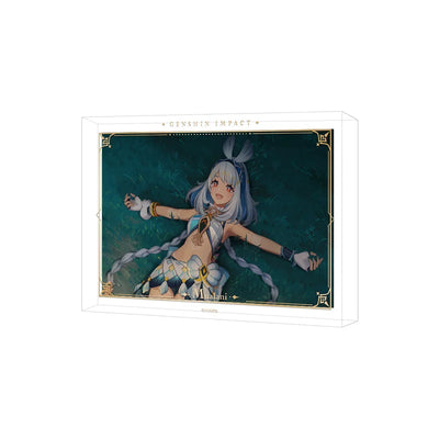 Genshin Impact acrylic PV series framed artwork Mualani character display