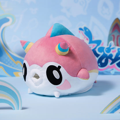 Genshin Mualani freshwater puffer plush tissue holder soft embroidered tissue storage plush