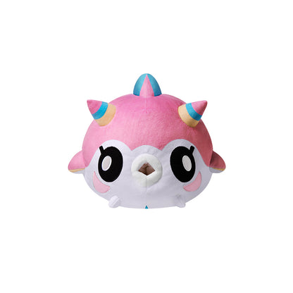 Genshin Impact Mualani freshwater puffer plush tissue holder isolated on white background