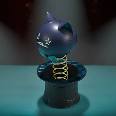 Genshin Impact Lynette cat bobblehead spring detail metal coil structure