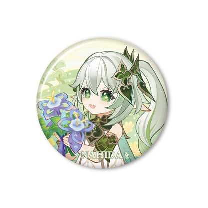 Genshin Impact Nahida badge and acrylic charm