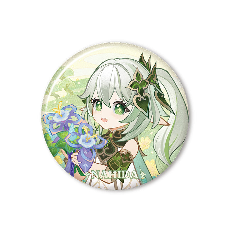 Genshin Impact Nahida badge and acrylic charm