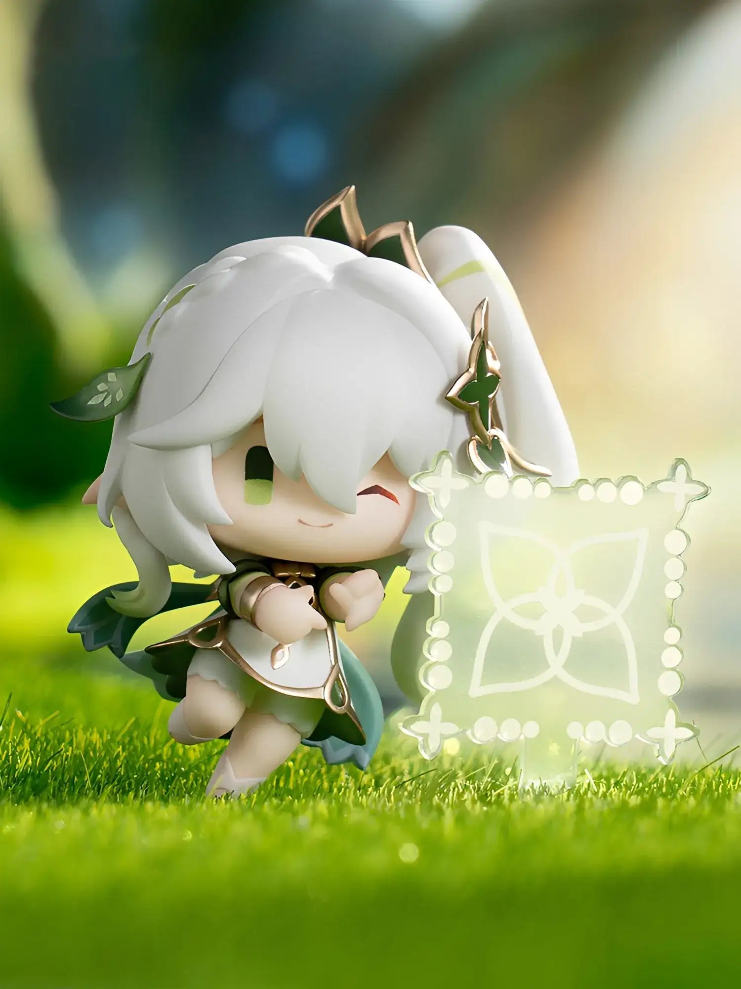 Genshin Impact Nahida Battlefield Heroes blind box chibi figure with elegant Sumeru themed details