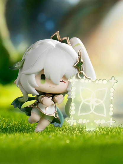 Genshin Impact Nahida Battlefield Heroes blind box chibi figure with elegant Sumeru themed details