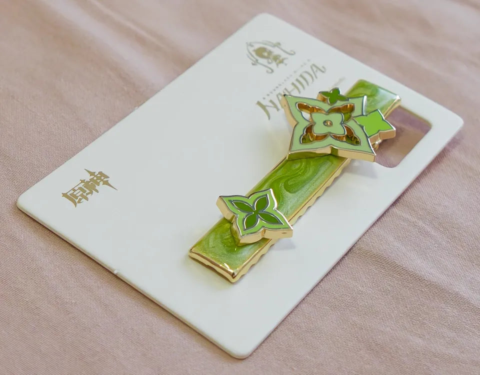 Genshin Impact Nahida Themed Hair Clip