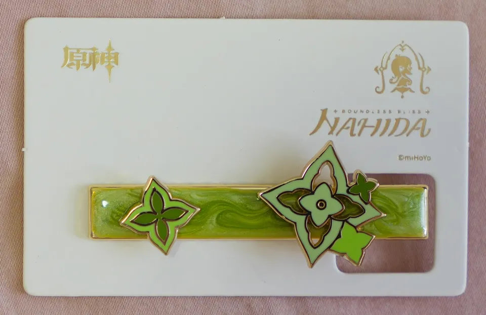 Genshin Impact Nahida Themed Hair Clip