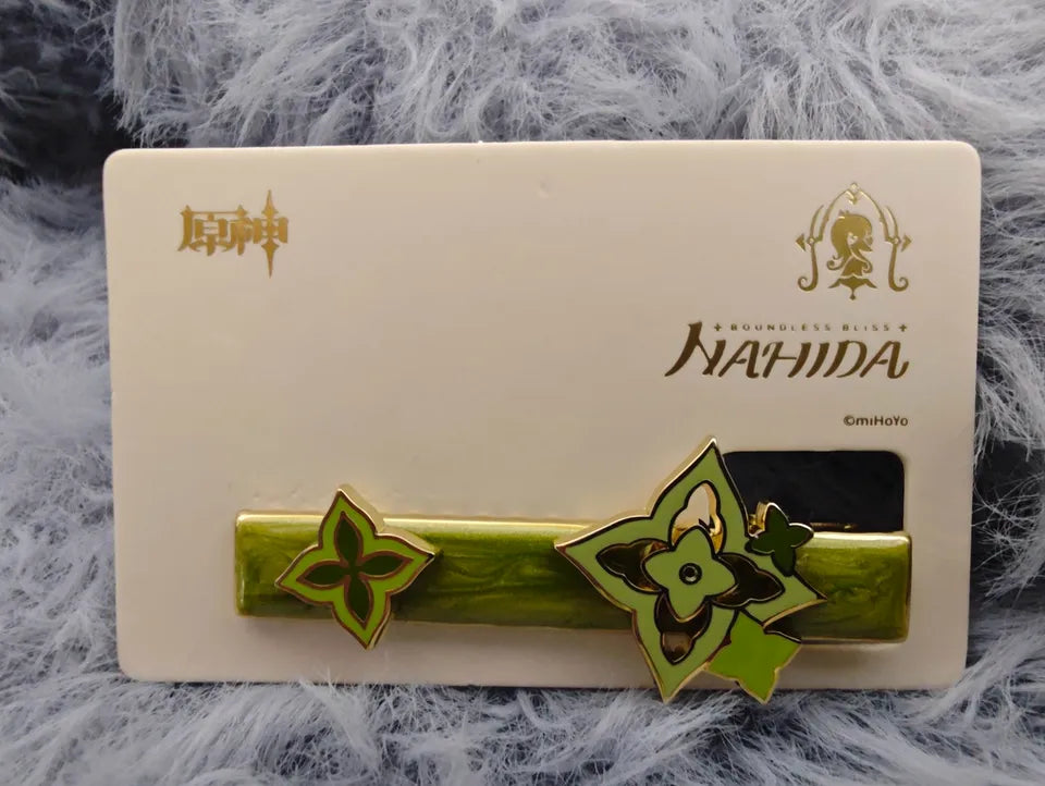Genshin Impact Nahida Themed Hair Clip