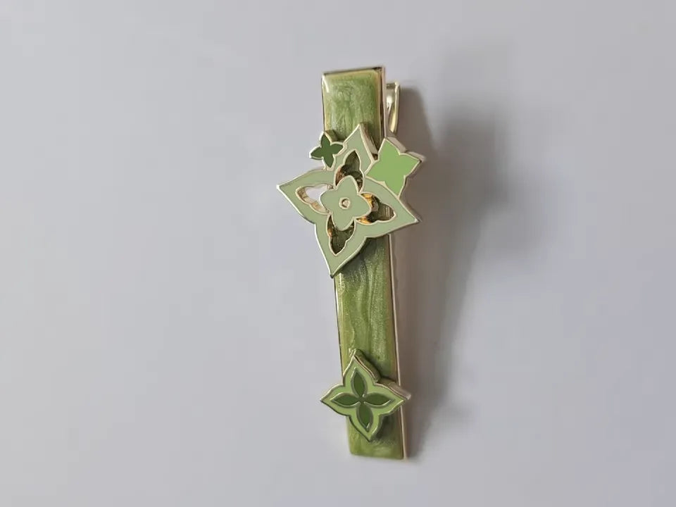Genshin Impact Nahida Themed Hair Clip